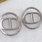Arete de Chapa de Oro COA2442-2