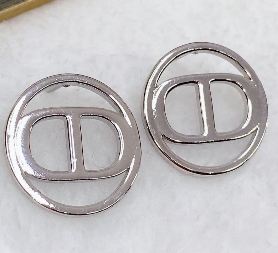 Arete de Chapa de Oro COA2442-2