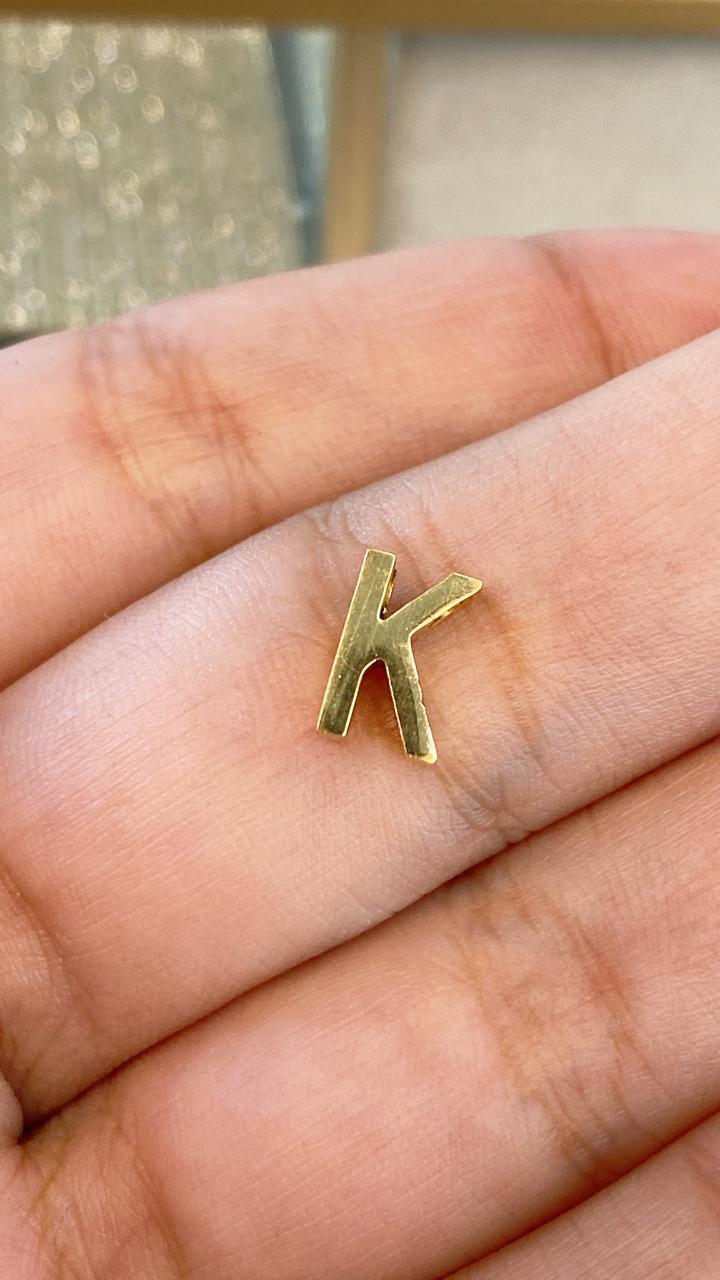 Dije de Acero Inoxidable para Collar CAI2666-K