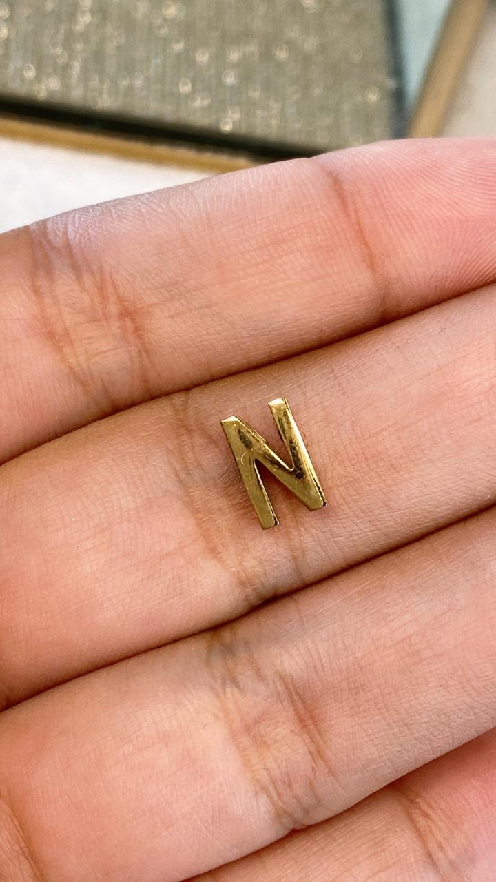 Dije de Acero Inoxidable para Collar CAI2666-N