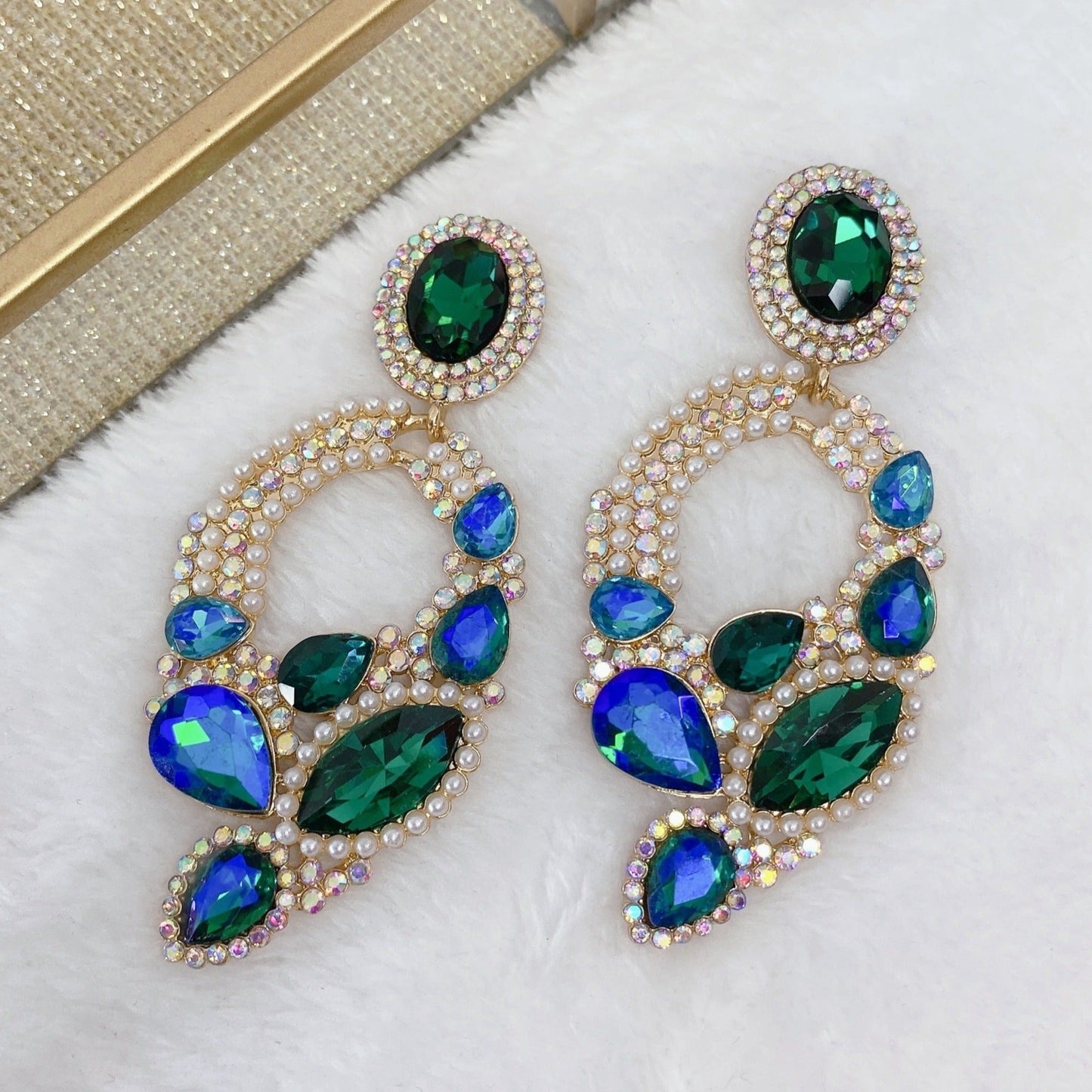 Arete de Fiesta de Bisuteria AB4583-2