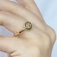 Anillo Chapa de Oro Ajustable ACO300-1