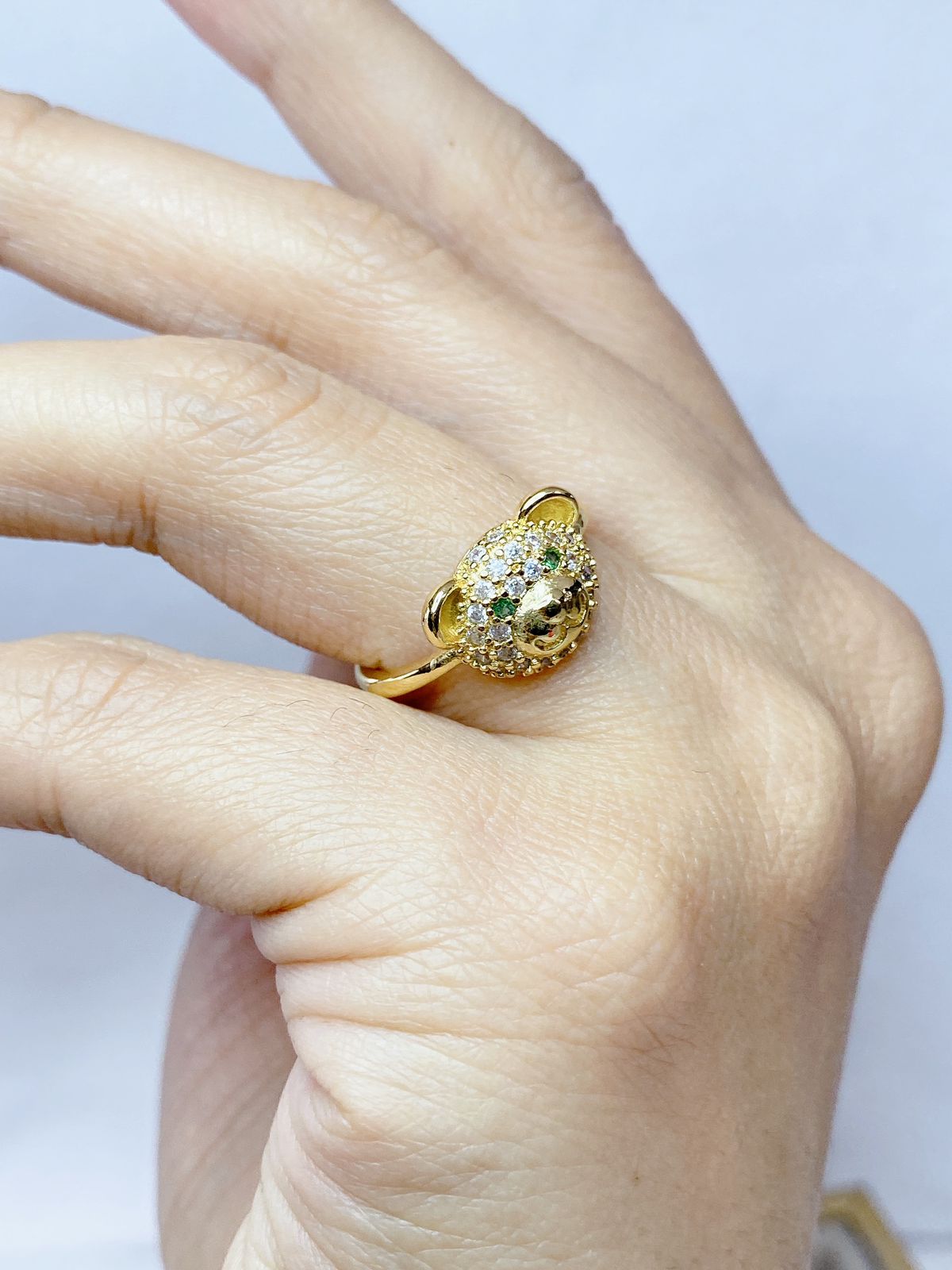 Anillo de Chapa de Oro ACO1228-1
