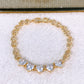 Pulsera de Chapa de Oro COP1932-1