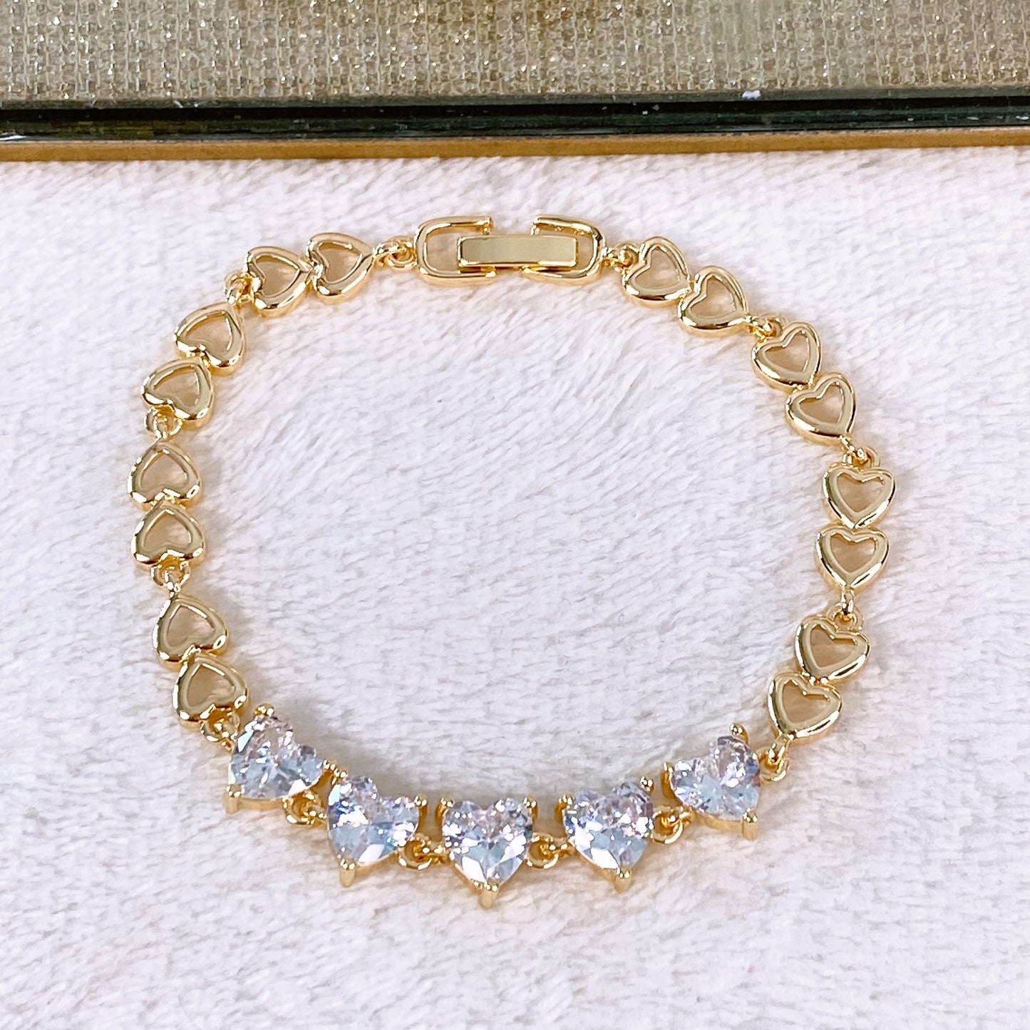 Pulsera de Chapa de Oro COP1932-1