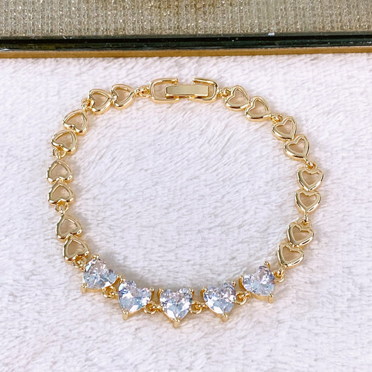 Pulsera de Chapa de Oro COP1932-1