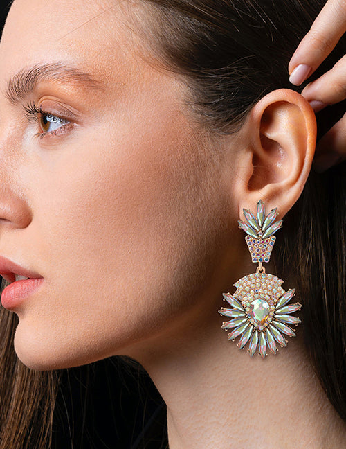 Arete de Fiesta de Bisuteria AB5594-3