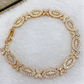 Pulsera de Chapa de Oro COP1357-1