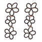 Arete de Fiesta de Bisuteria AB5523-3
