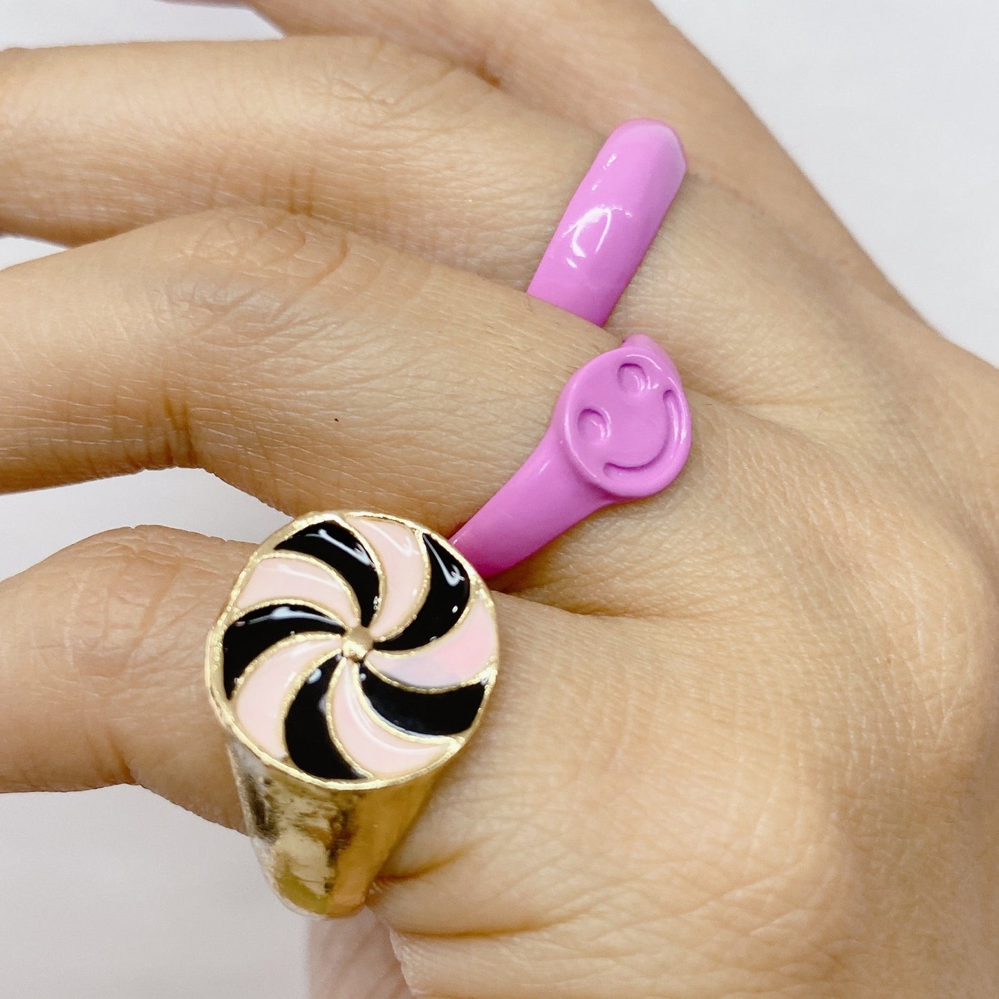 Set de Anillos de Bisuteria RB459-2