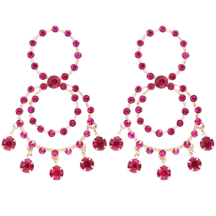 Arete de Fiesta de Bisuteria AB5555-4