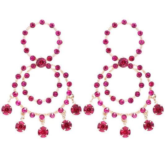 Arete de Fiesta de Bisuteria AB5555-4
