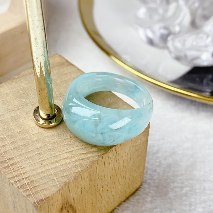 Anillo de Resina Talla #8 RB513-1