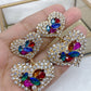 Arete de Fiesta de Bisuteria AB5494-2