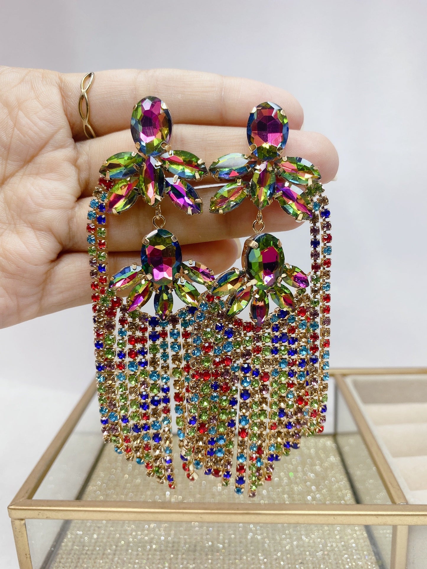 Arete de Fiesta de Bisuteria AB5527-1