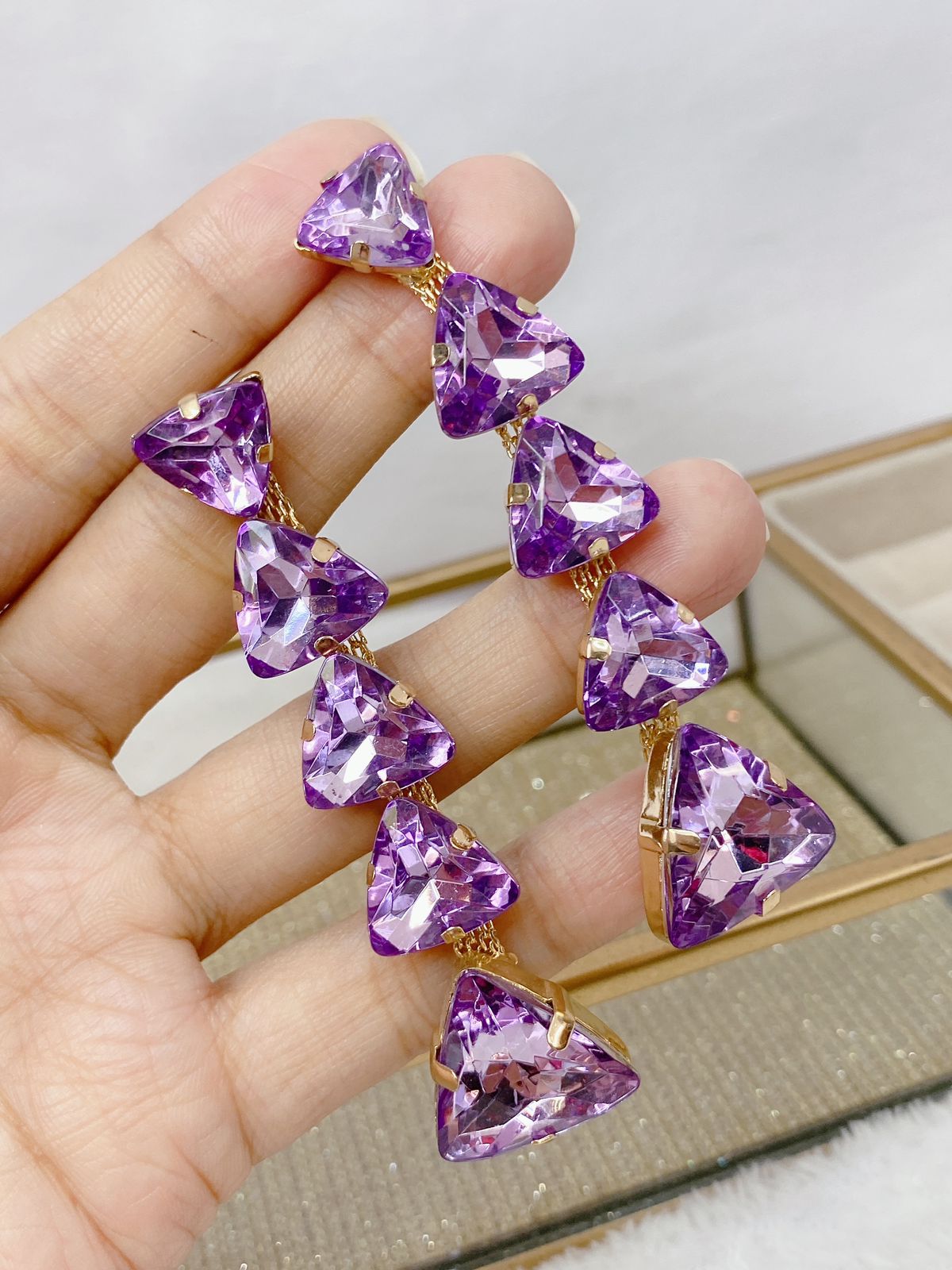 Arete de Fiesta de Bisuteria AB5541-2