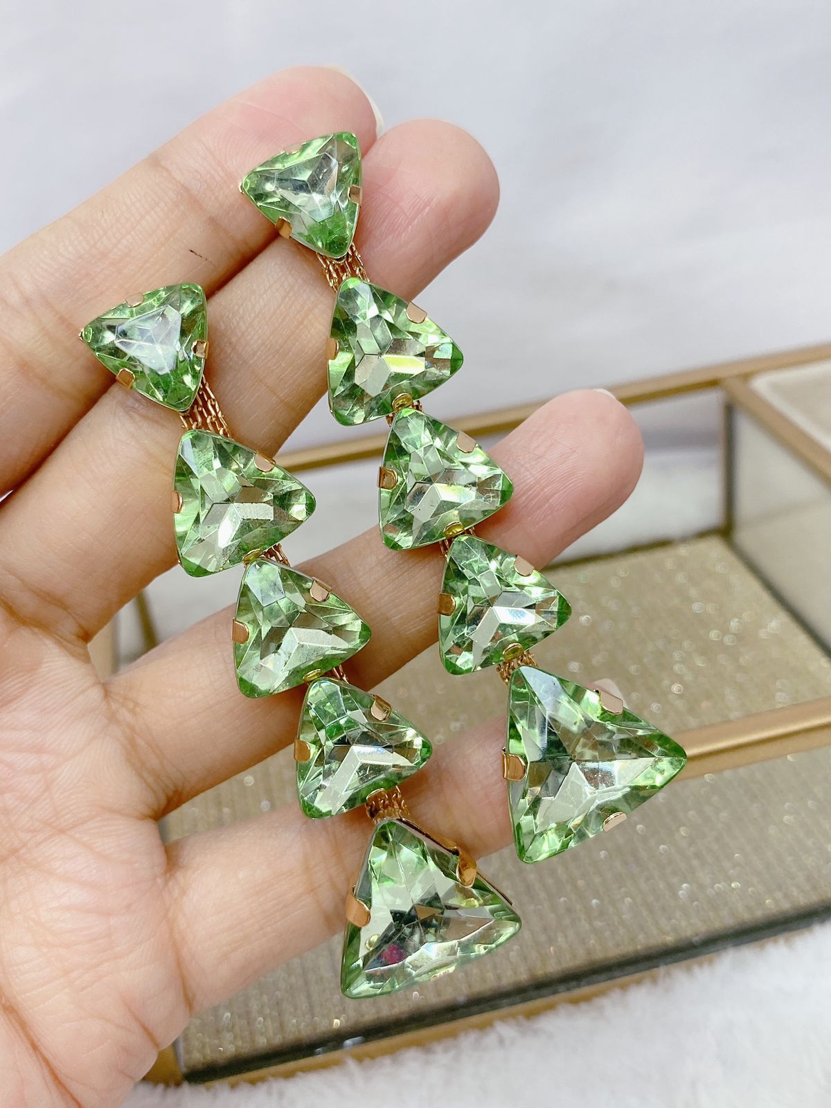 Arete de Fiesta de Bisuteria AB5541-3