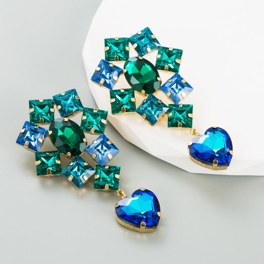 Arete de Fiesta de Bisuteria AB5552-1