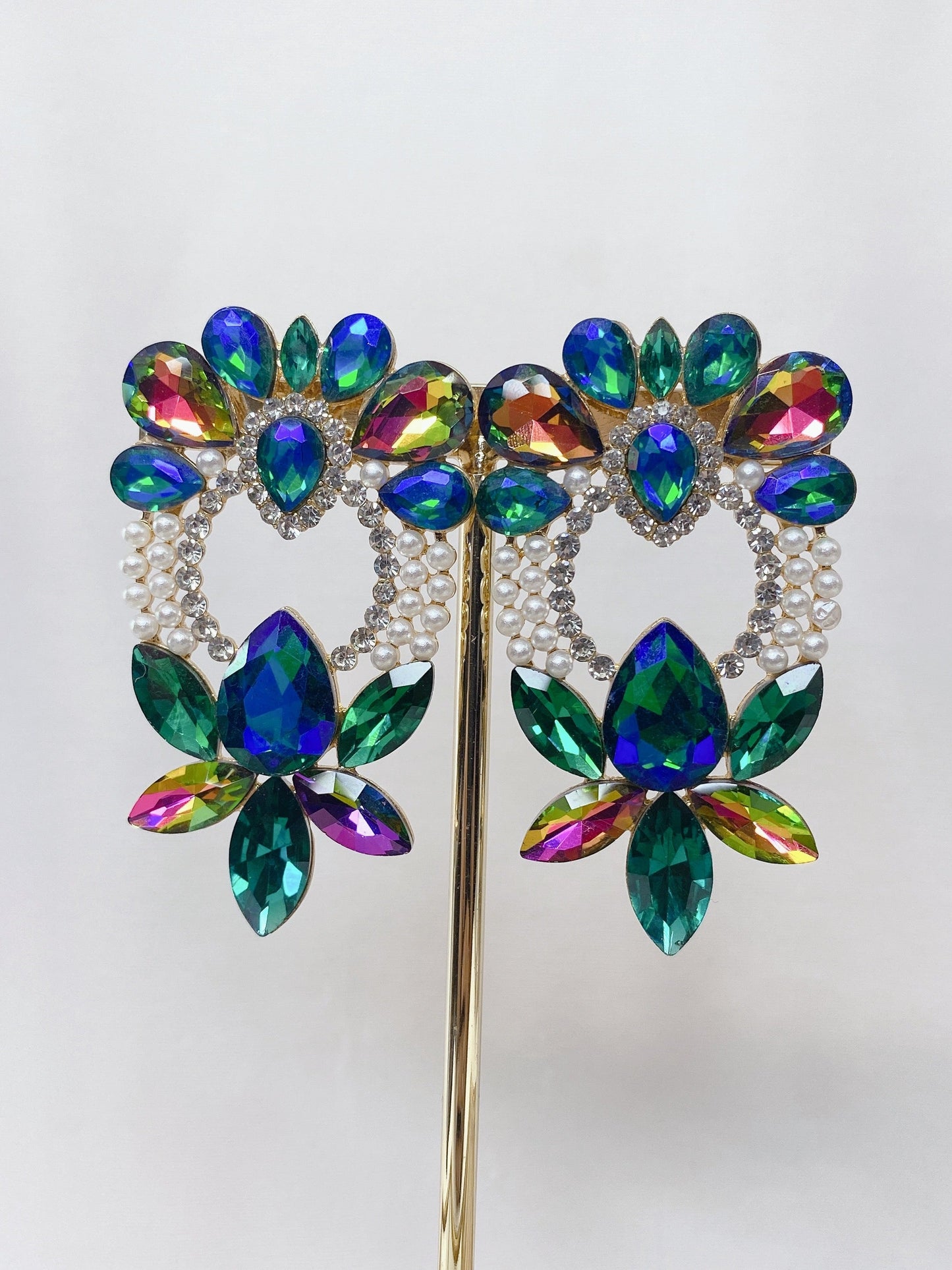 Arete de Fiesta de Bisuteria AB5554-2