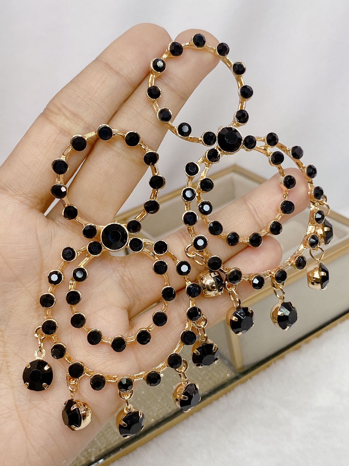 Arete de Fiesta de Bisuteria AB5555-2