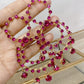 Arete de Fiesta de Bisuteria AB5555-4