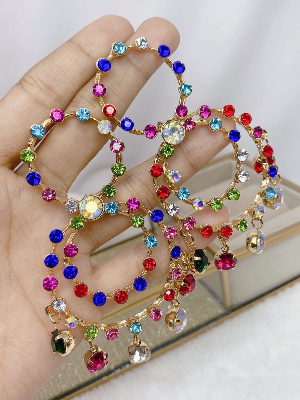 Arete de Fiesta de Bisuteria AB5555-5