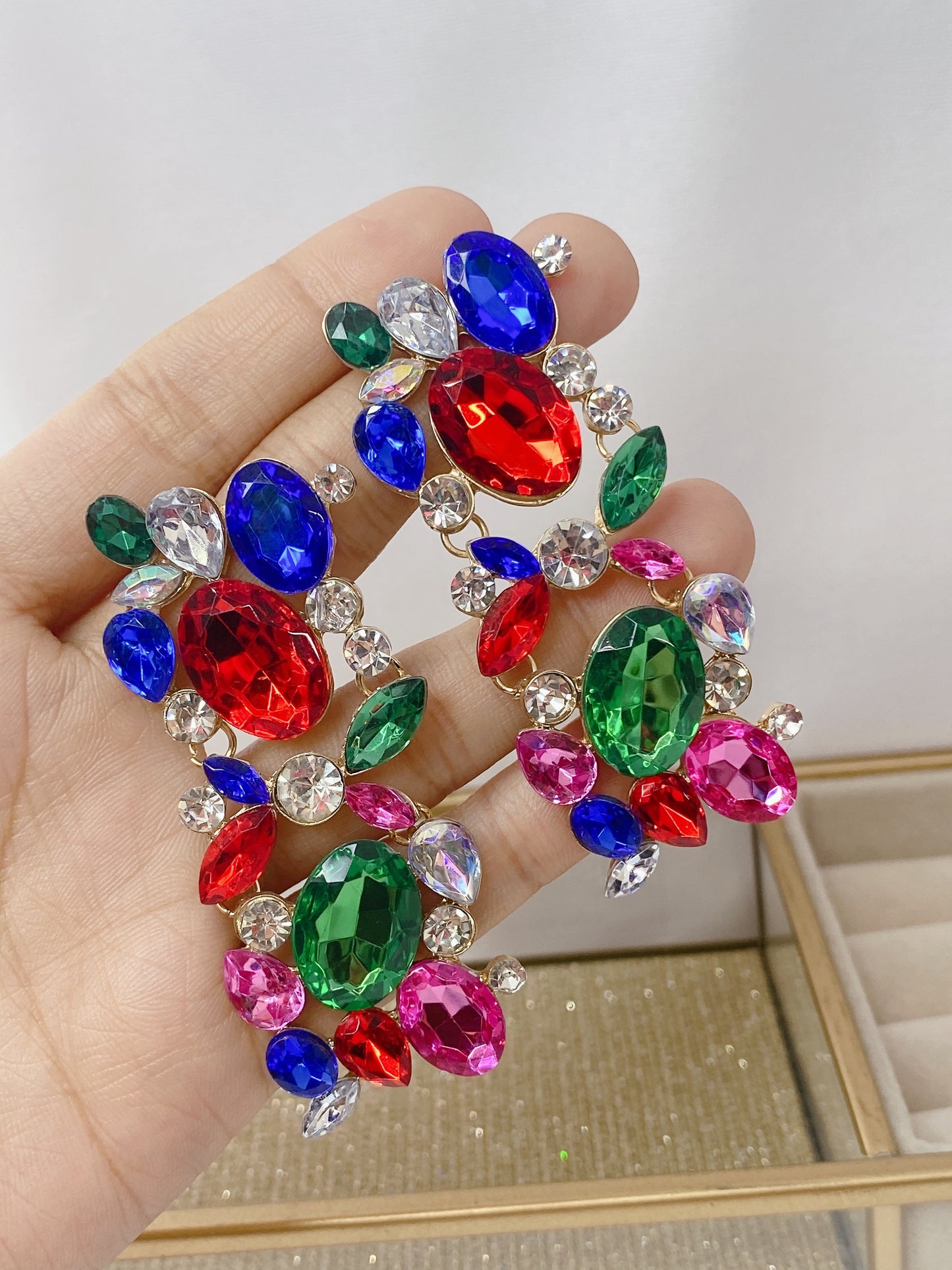 Arete de Fiesta de Bisuteria AB5599-1