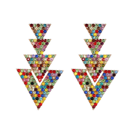 Arete de Fiesta de Bisuteria AB5601-3