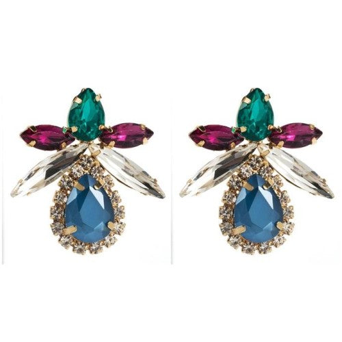 Arete de Fiesta de Bisuteria AB5619-2