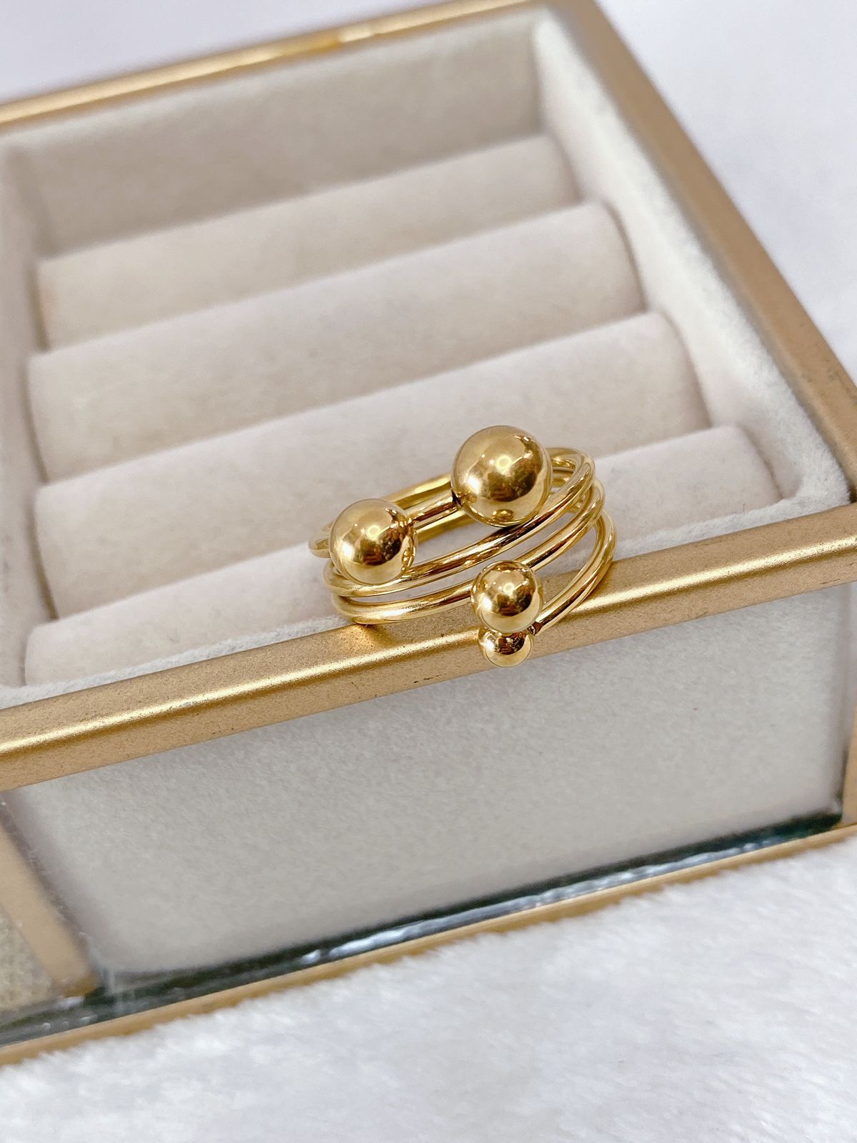 Anillo de Acero Inoxidable Ajustable RAI820-1