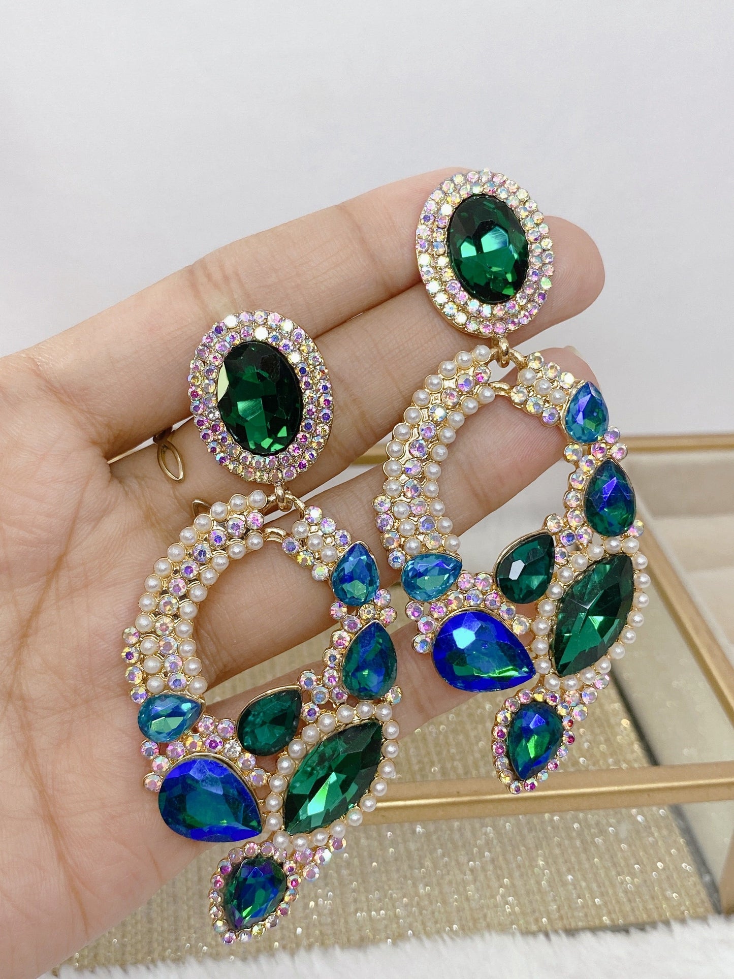 Arete de Fiesta de Bisuteria AB4583-2