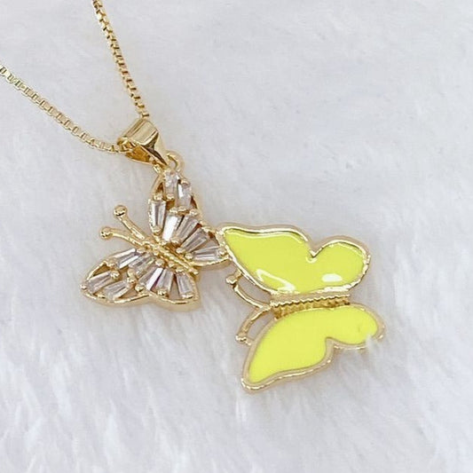 Collar de Chapa de Oro CC688-1