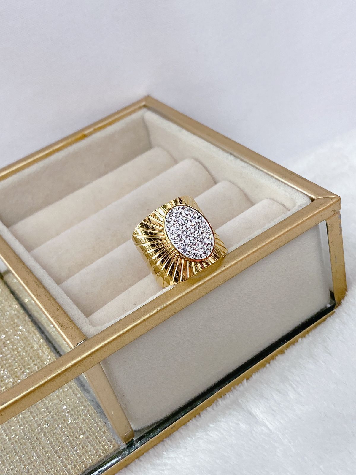 Anillo de Acero Inoxidable Ajustable RAI847-1