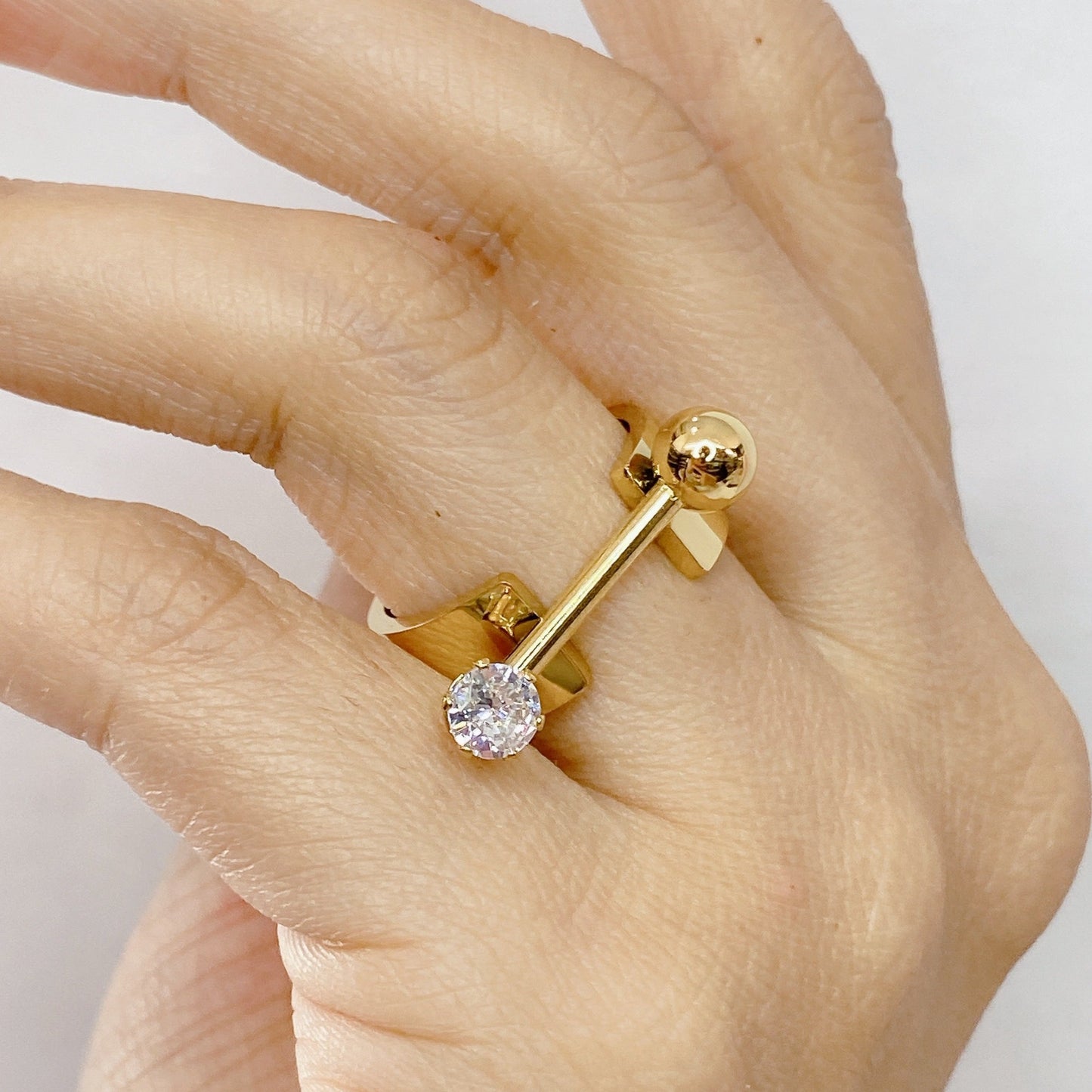 Anillo de Acero Inoxidable TALLA #7 RAI813-7