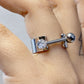 Anillo de Acero Inoxidable TALLA #7 RAI814-7