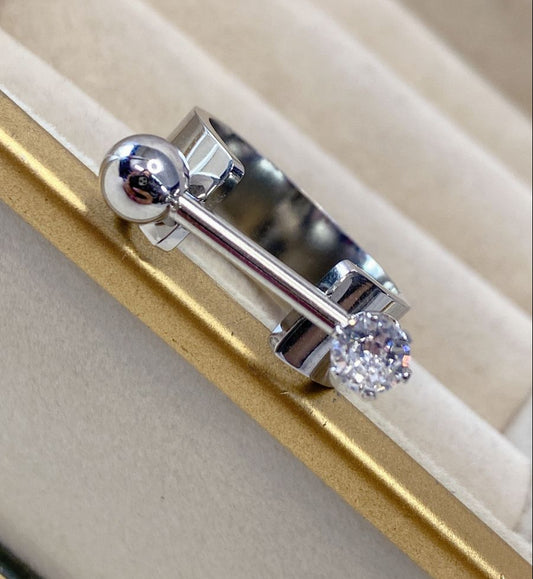 Anillo de Acero Inoxidable TALLA #7 RAI814-7