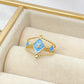 Anillo de Acero Inoxidable Ajustable RAI830-1