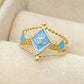 Anillo de Acero Inoxidable Ajustable RAI830-1