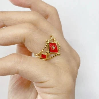 Anillo de Acero Ajustable Inoxidable RAI830-2
