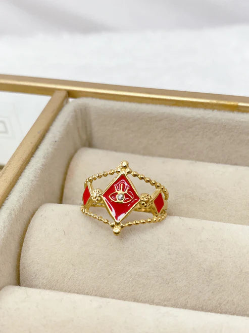 Anillo de Acero Ajustable Inoxidable RAI830-2
