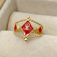 Anillo de Acero Ajustable Inoxidable RAI830-2