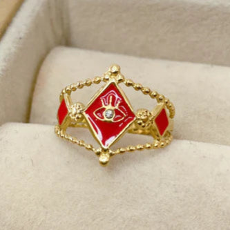 Anillo de Acero Ajustable Inoxidable RAI830-2