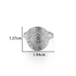 Anillo de Acero Inoxidable RAI831-2