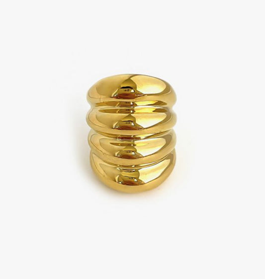 Anillo de Acero Inoxidable TALLA #7 RAI833-7