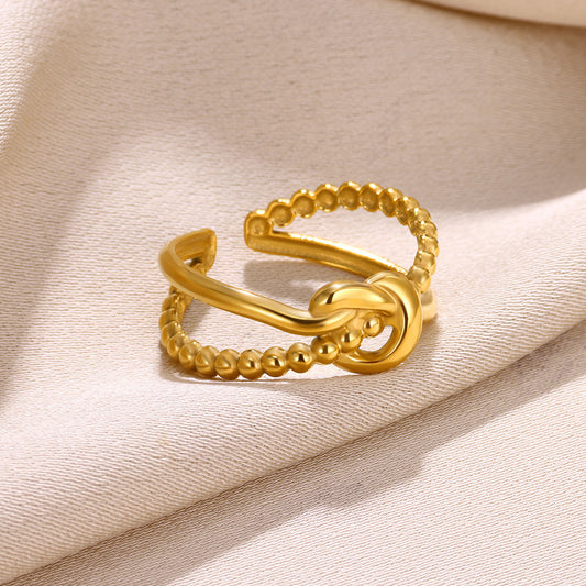 Anillo de Acero Inoxidable Ajustable RAI836-1