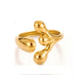Anillo de Acero Inoxidable Ajustable RAI838-1
