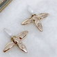 Arete de Chapa de Oro COA1650-2