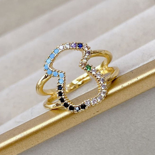 Anillo de Chapa de Oro ACO953-1