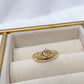 Anillo Chapa de Oro Ajustable ACO301-1