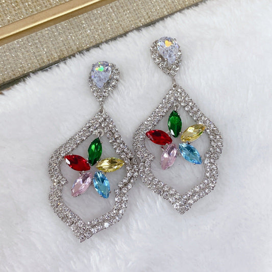 Arete de Fiesta de Bisuteria AB4562-4